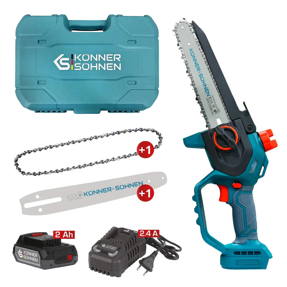 Könner & Söhnen K&S BASIC MCS20V-8 mini tronçonneuse batterie 20V