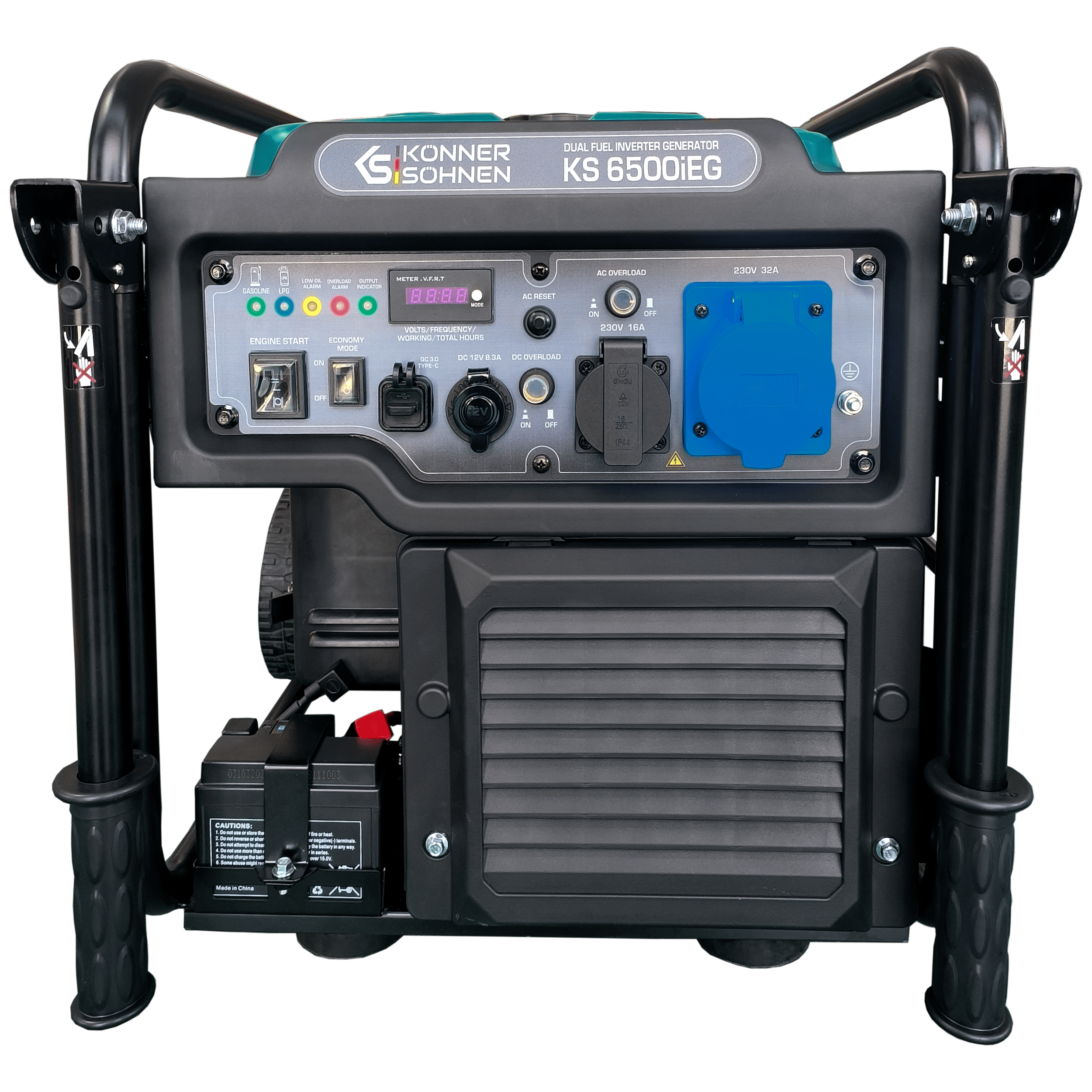 Könner & Söhnen DUAL FUEL KS 6500iEG groupe 6000W gaz