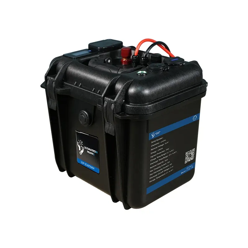 Ultimatron valise lithium LiFePO4 25,6V 50Ah 1280Wh IP65