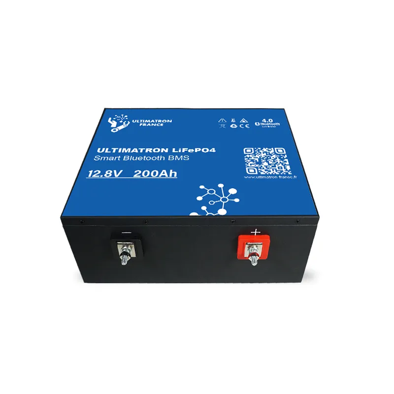 Ultimatron ULM 12.8V 200Ah Batterie Lithium Bluetooth 2560Wh