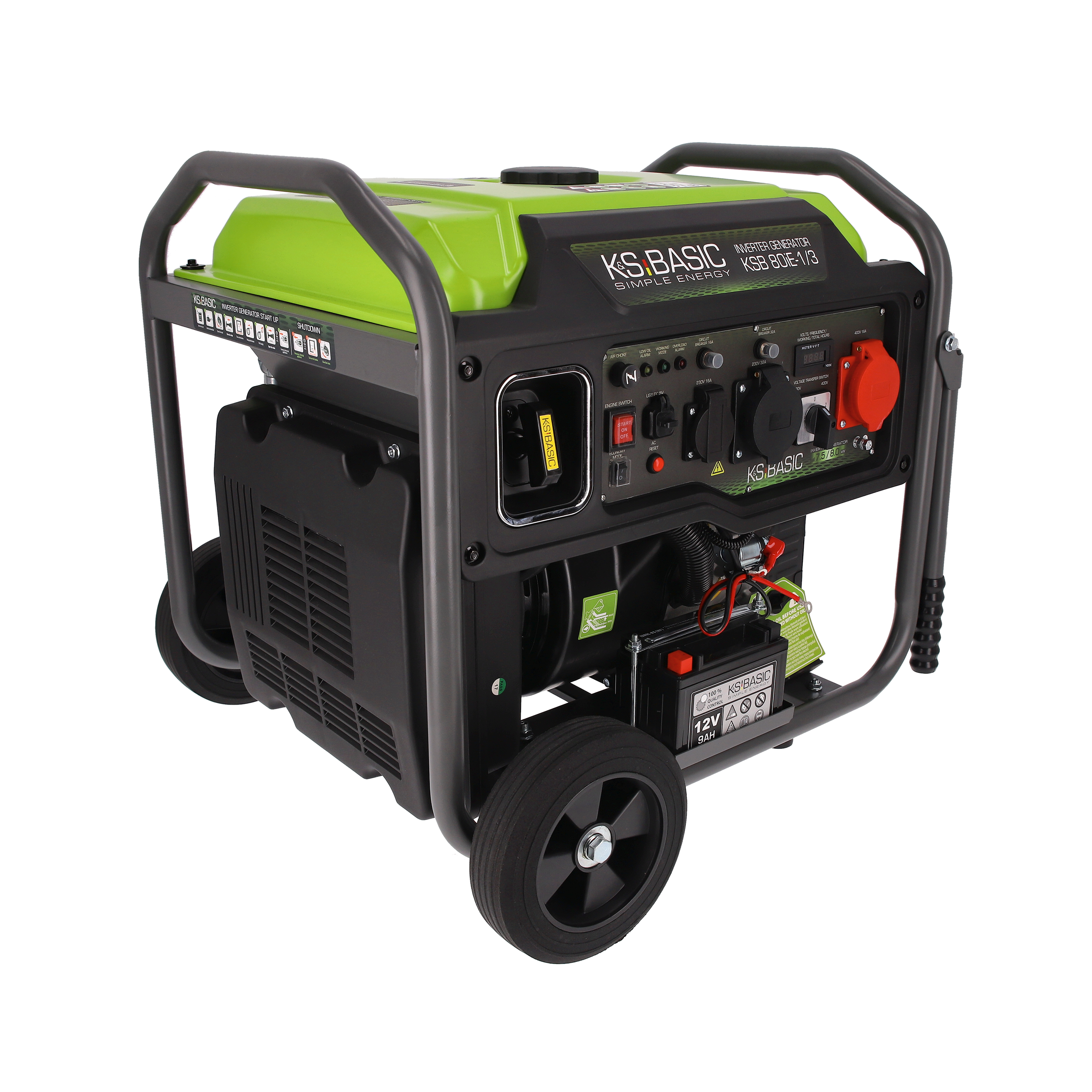 Könner & Söhnen KSB 80iE-1/3 groupe électrogène inverter 8 kW