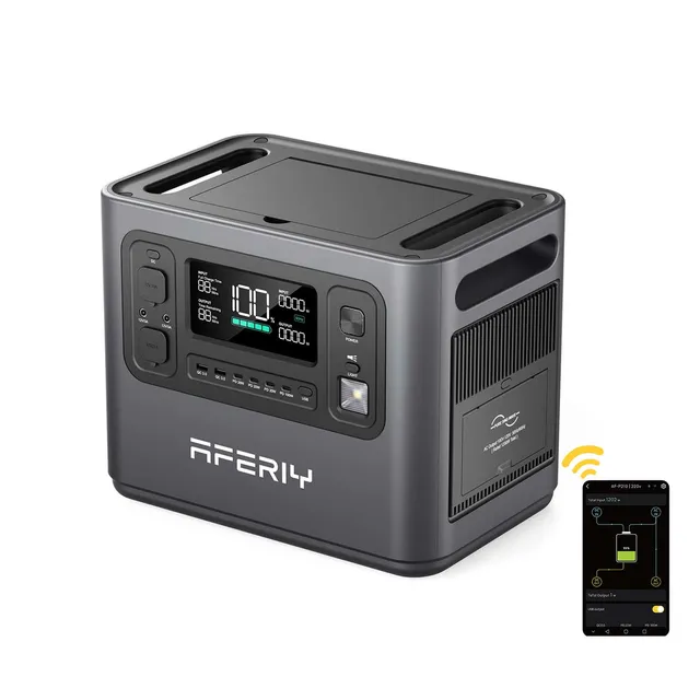 AFERIY Haven P210 station électrique portable 2048Wh 2400W LiFePO4