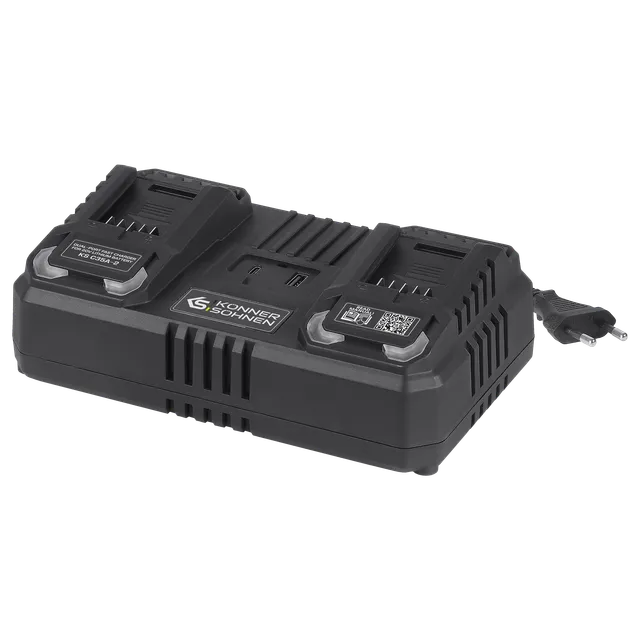 Könner & Söhnen K&S BASIC KS C35A-2 chargeur double 20V