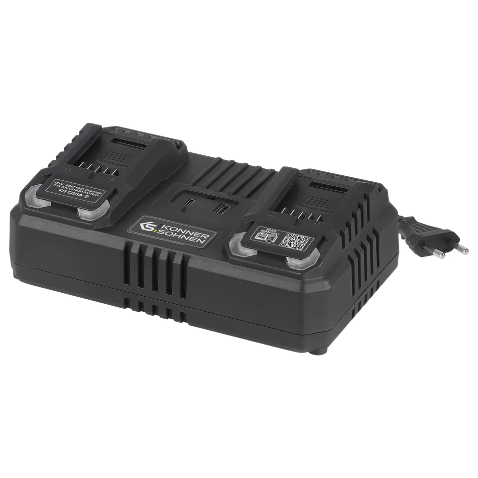 Könner & Söhnen K&S BASIC KS C35A-2 chargeur double 20V