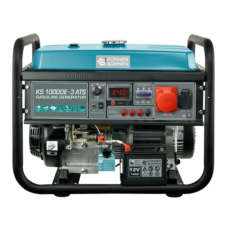 Könner & Söhnen KS 10000E-3 ATS groupe essence 400V 9 kW
