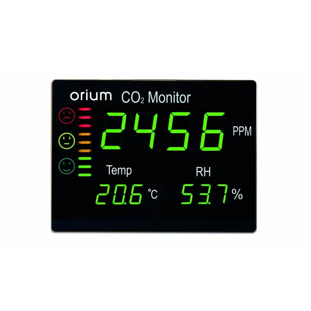 Orium Quaelis 12 moniteur CO2 qualité air maison bureau