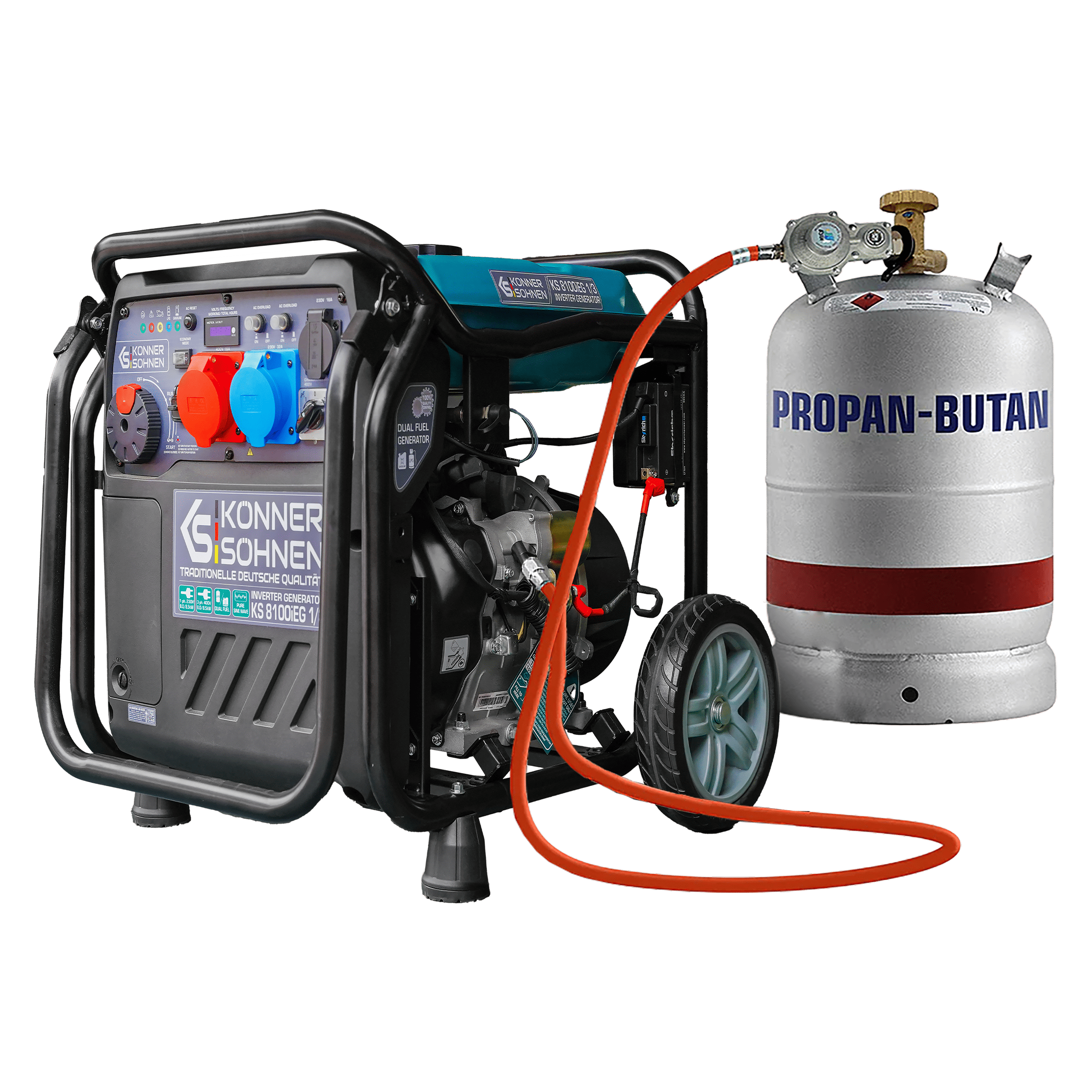 Könner & Söhnen DUAL FUEL KS 8100iEG groupe électrogène 8,5 kW
