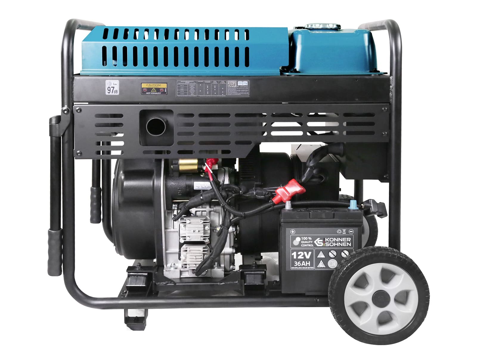 Könner & Söhnen KS 9500iDE ATSR groupe inverter diesel 10 kW