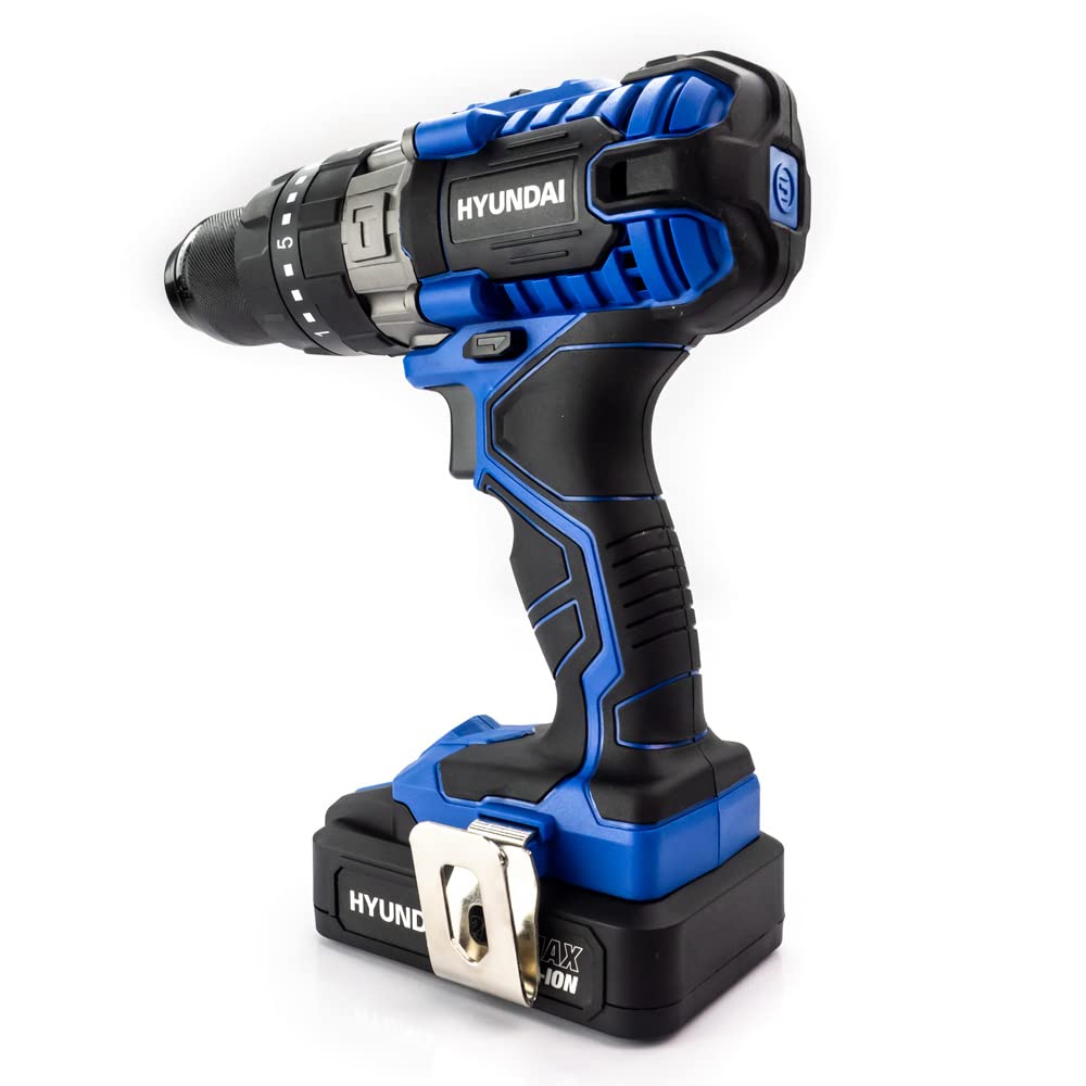 Hyundai perceuse visseuse 20V MAX Li-ion kit 13 pièces