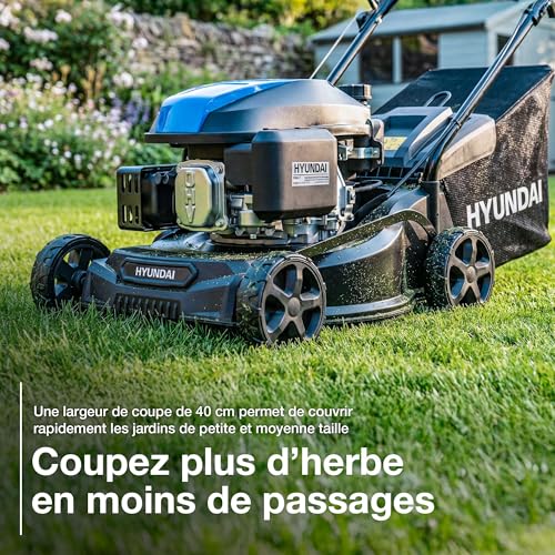 Hyundai HYM16130PX tondeuse thermique poussée 40 cm 40 L