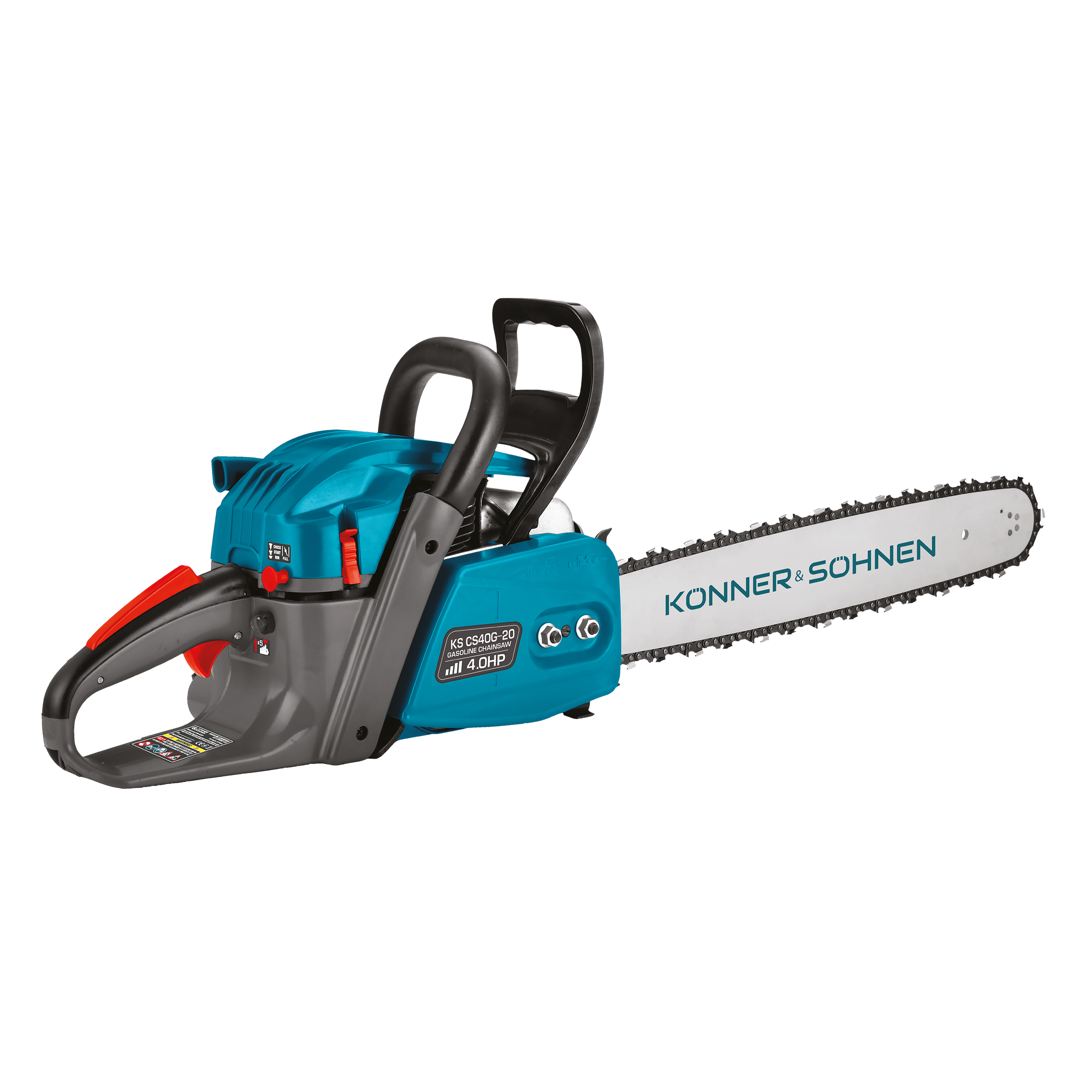 Könner & Söhnen KS CS40G-20 tronçonneuse essence 50 cm