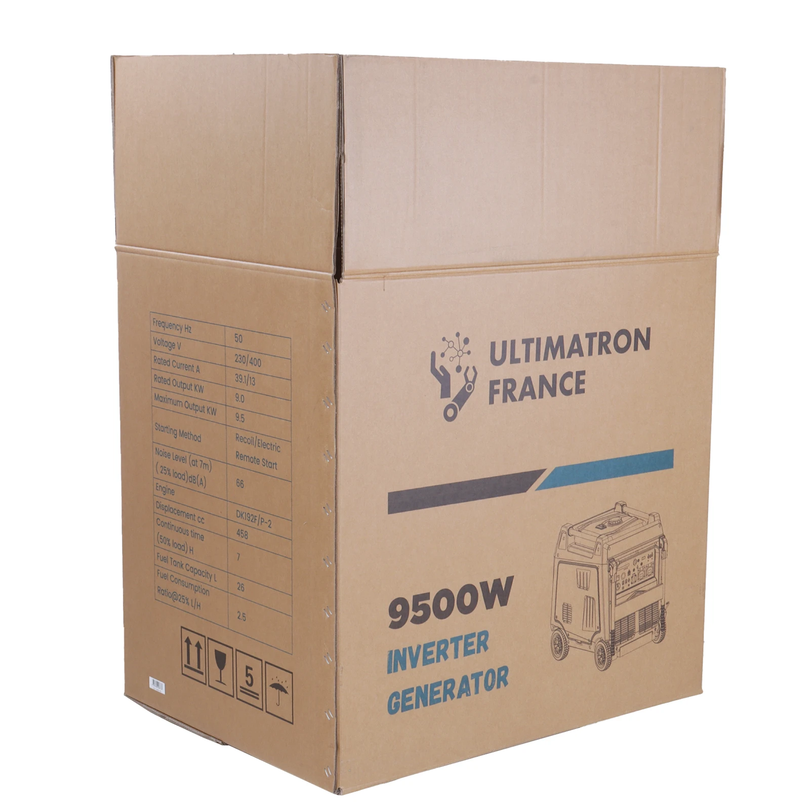 Ultimatron Groupe électrogène Inverter triphasé ULT-9500 9500W