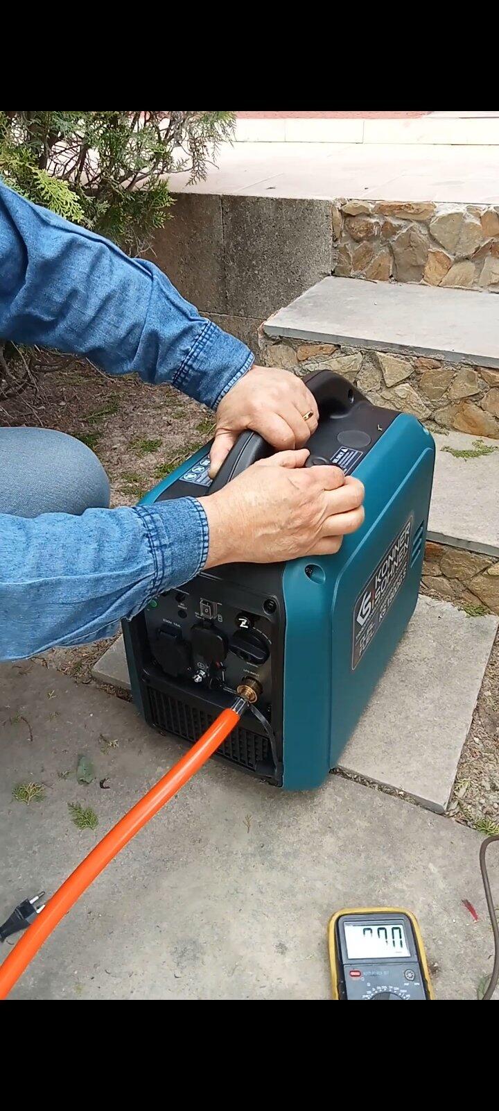 Könner & Söhnen DUAL FUEL KS 1900iG S groupe inverter 2 kW gaz