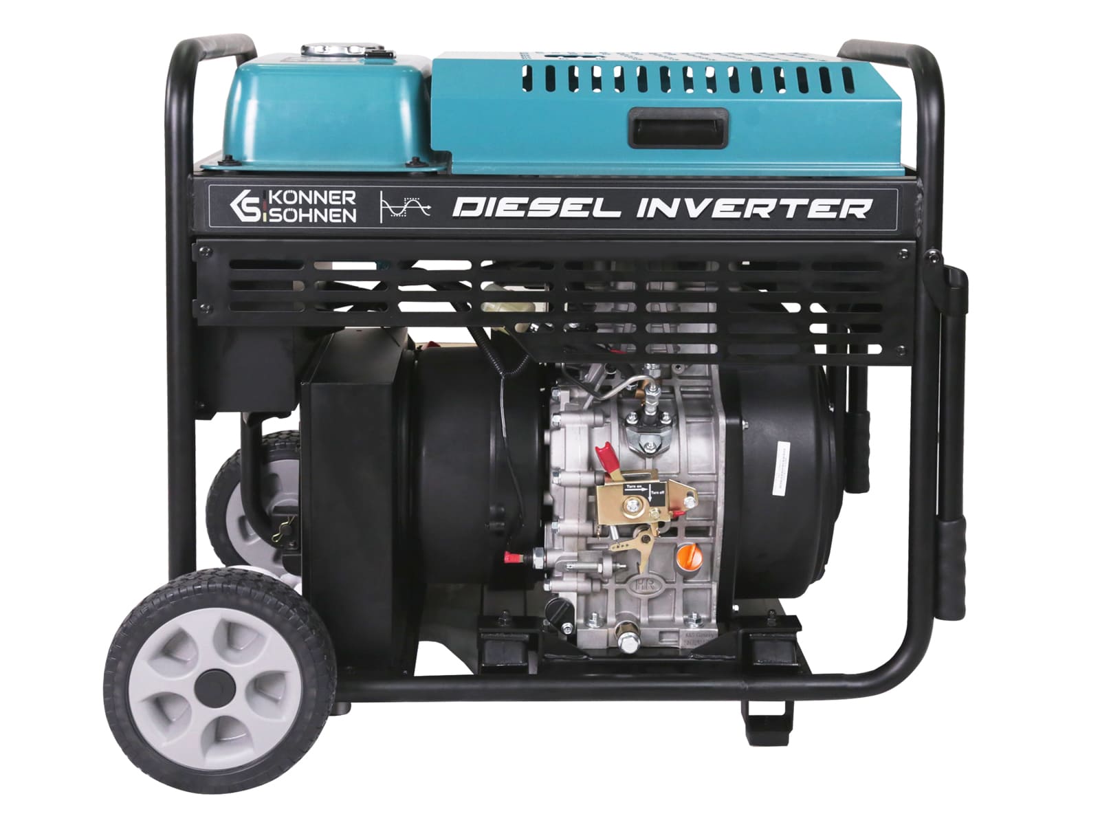 Könner & Söhnen KS 9500iDE ATSR groupe inverter diesel 10 kW