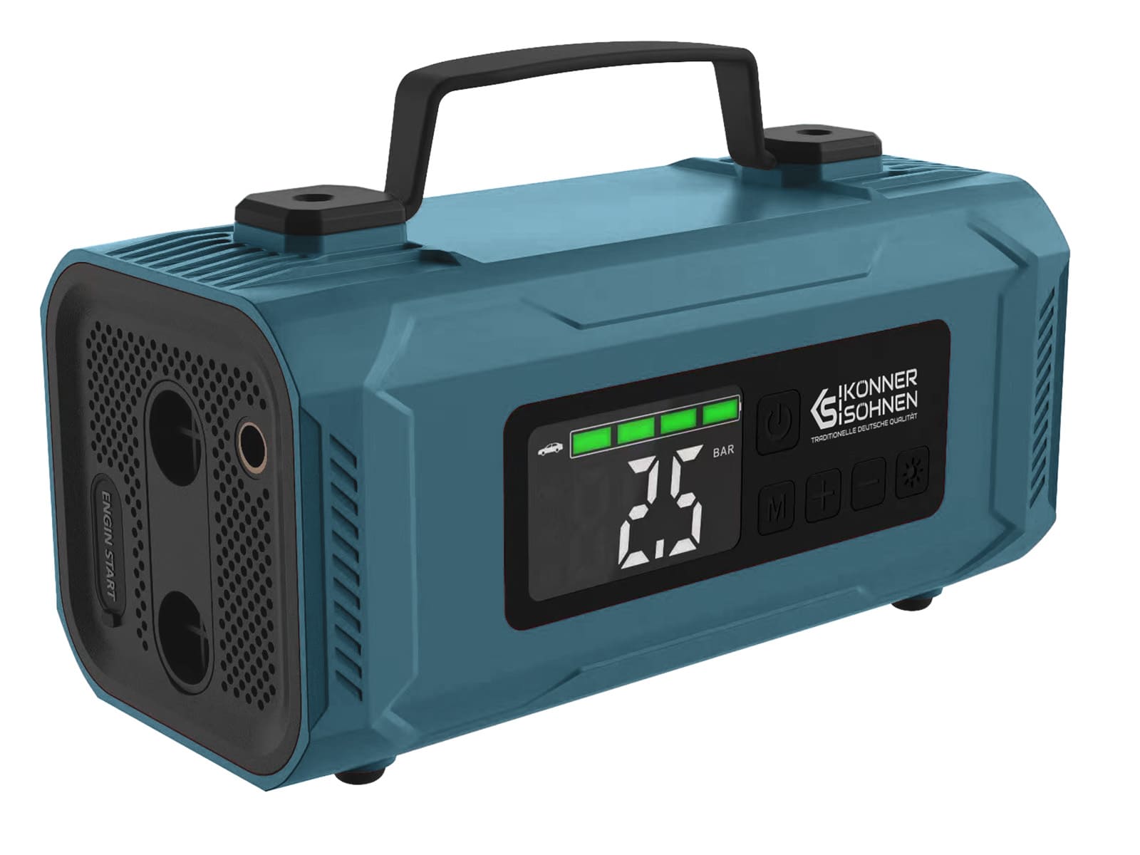 Könner & Söhnen K&S BASIC KS JSP-2000 Booster batterie avec compresseur 2000A