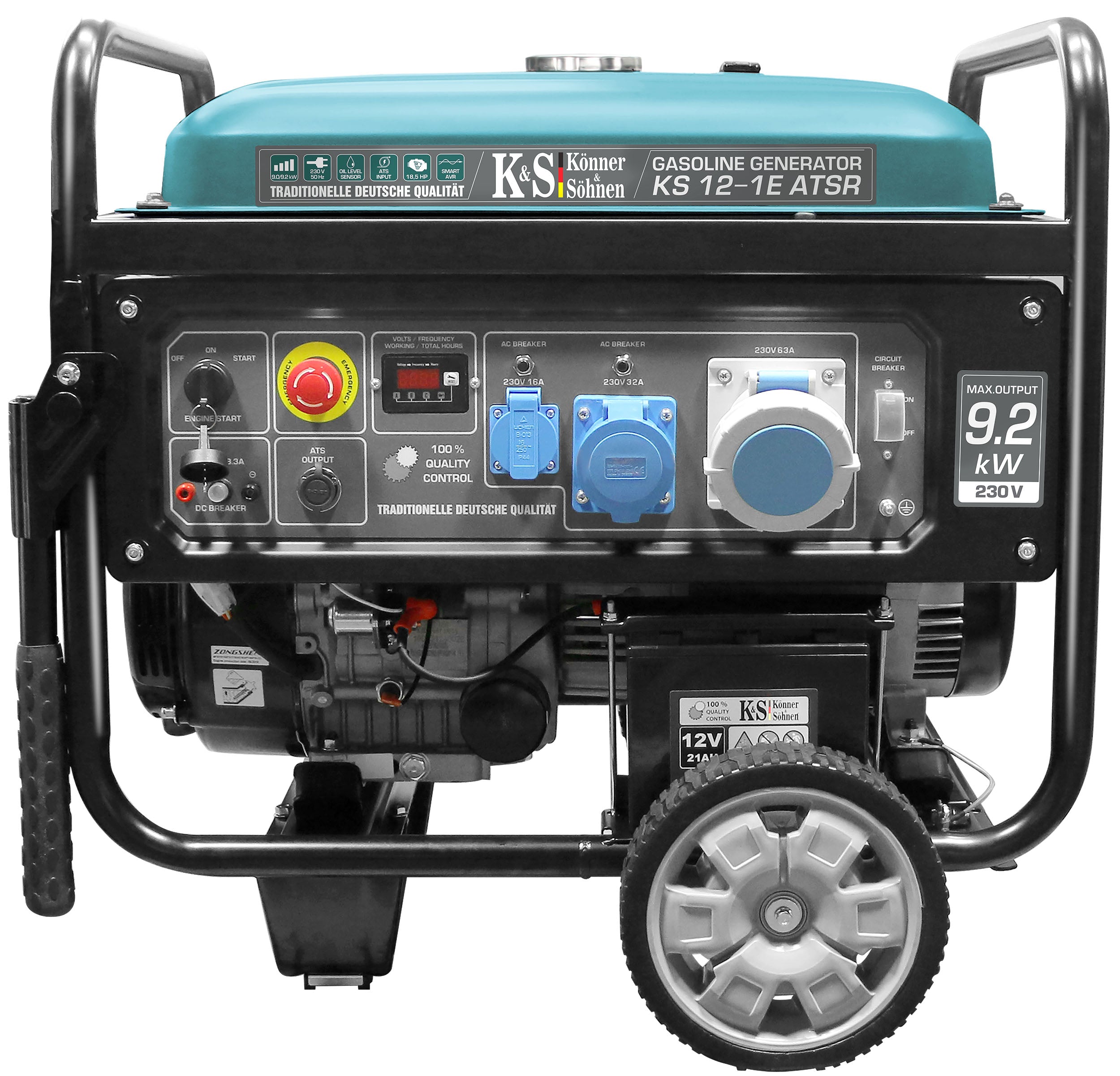 Könner & Söhnen K&S BASIC KS 12-1E ATSR groupe 230V 9000W