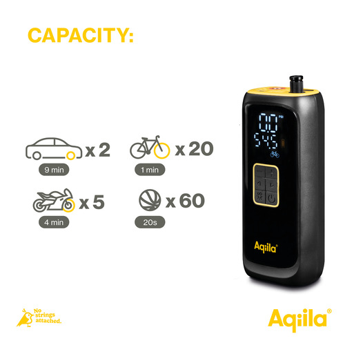Powertec C4 pompe électrique portable gonfleur batterie 4000mAh