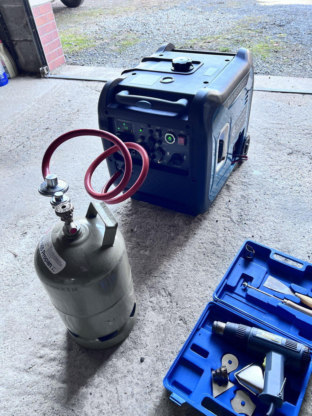 Könner & Söhnen DUAL FUEL KS 5500iEG S groupe inverter essence gaz