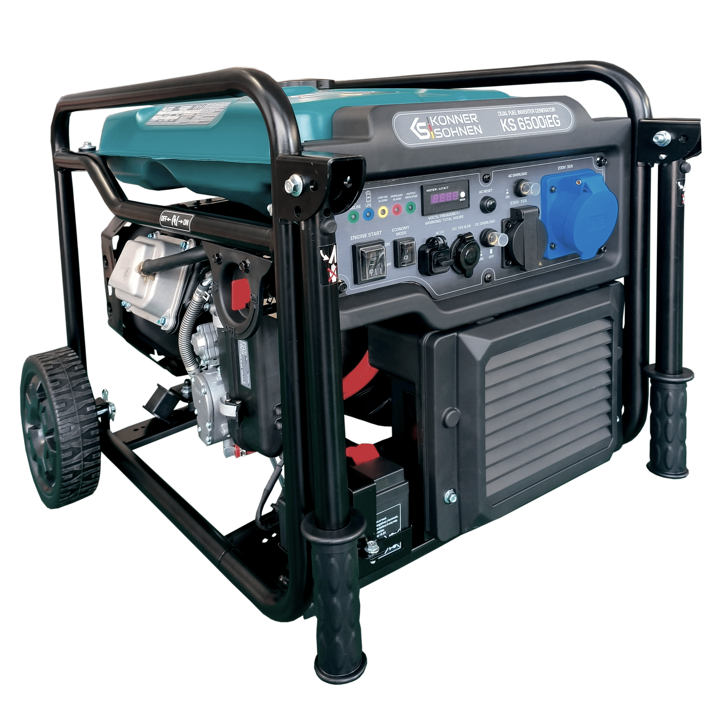 Könner & Söhnen DUAL FUEL KS 6500iEG groupe 6000W gaz