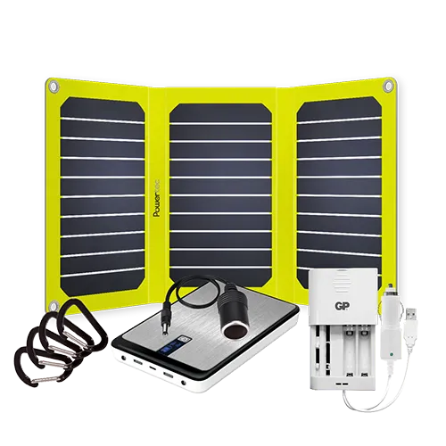 POWERTEC Kit station énergie portable solaire 140Wh 16W