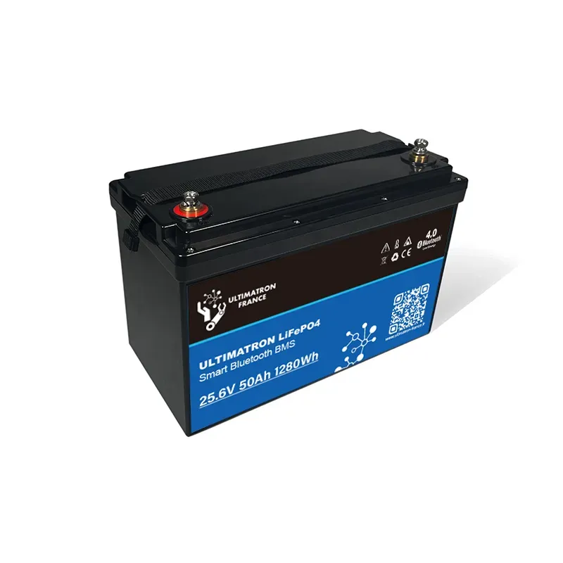 Ultimatron Batterie lithium UBL 25,6V 50Ah LiFePO4 Bluetooth