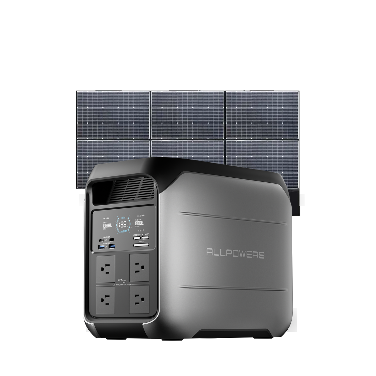 ALLPOWERS P1800 Générateur solaire 1800W 1024Wh 600W