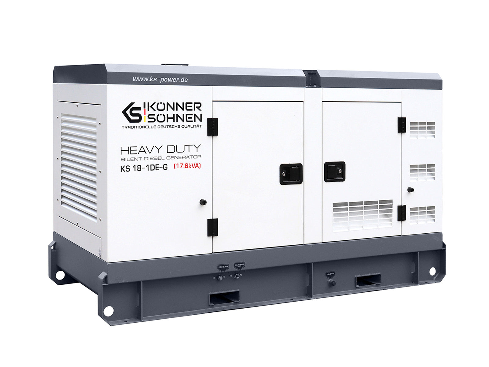 Könner & Söhnen HEAVY DUTY KS 18-1DE-G groupe diesel 230V