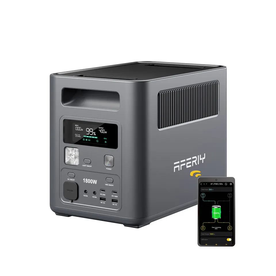 AFERIY Nomad1800 P180 Station énergie 1800W 1024Wh