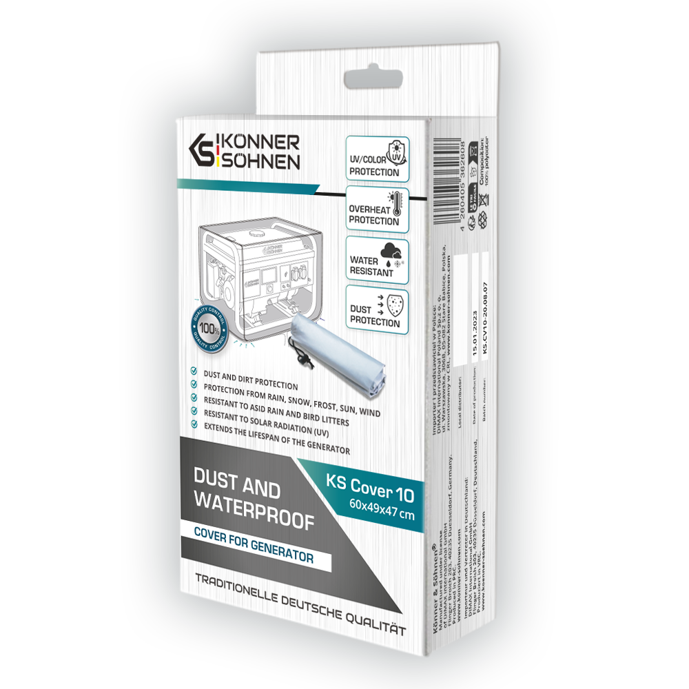 Könner & Söhnen KS COVER 10 housse groupe 600x490 mm