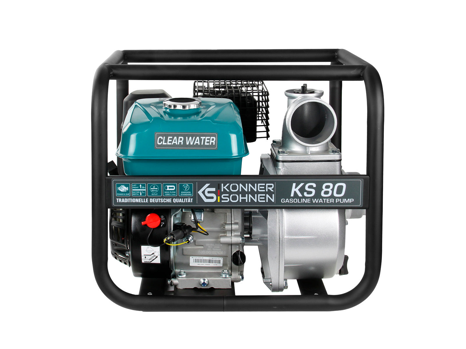 Könner & Söhnen K&S BASIC KS 80 motopompe eau claire 1000 L/min