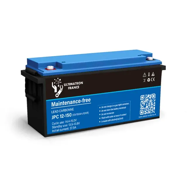Ultimatron 150Ah 12V Plomb Carbone Batterie Solaire Décharge Lente