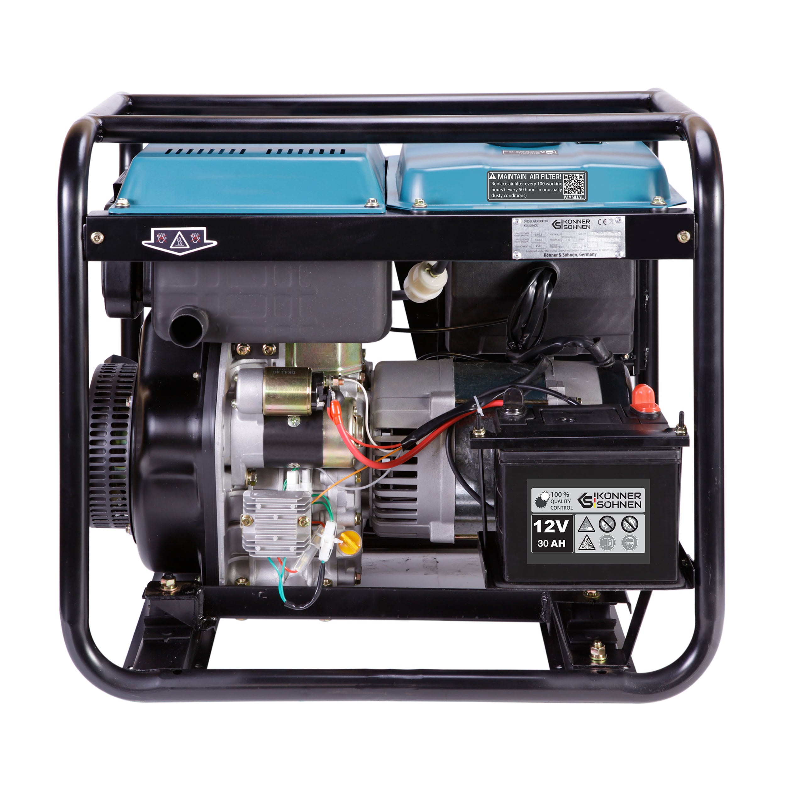 Könner & Söhnen HEAVY DUTY KS 8100HDE groupe diesel 6000W