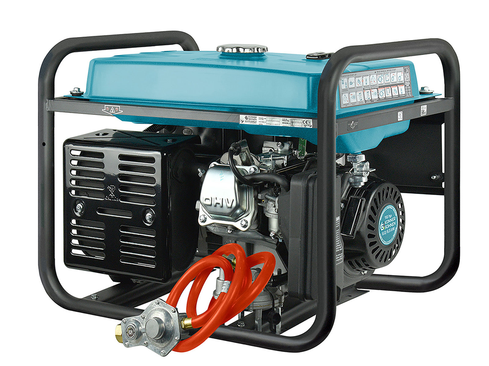Könner & Söhnen DUAL FUEL KS 9000E G groupe électrogène essence gaz 6 kW