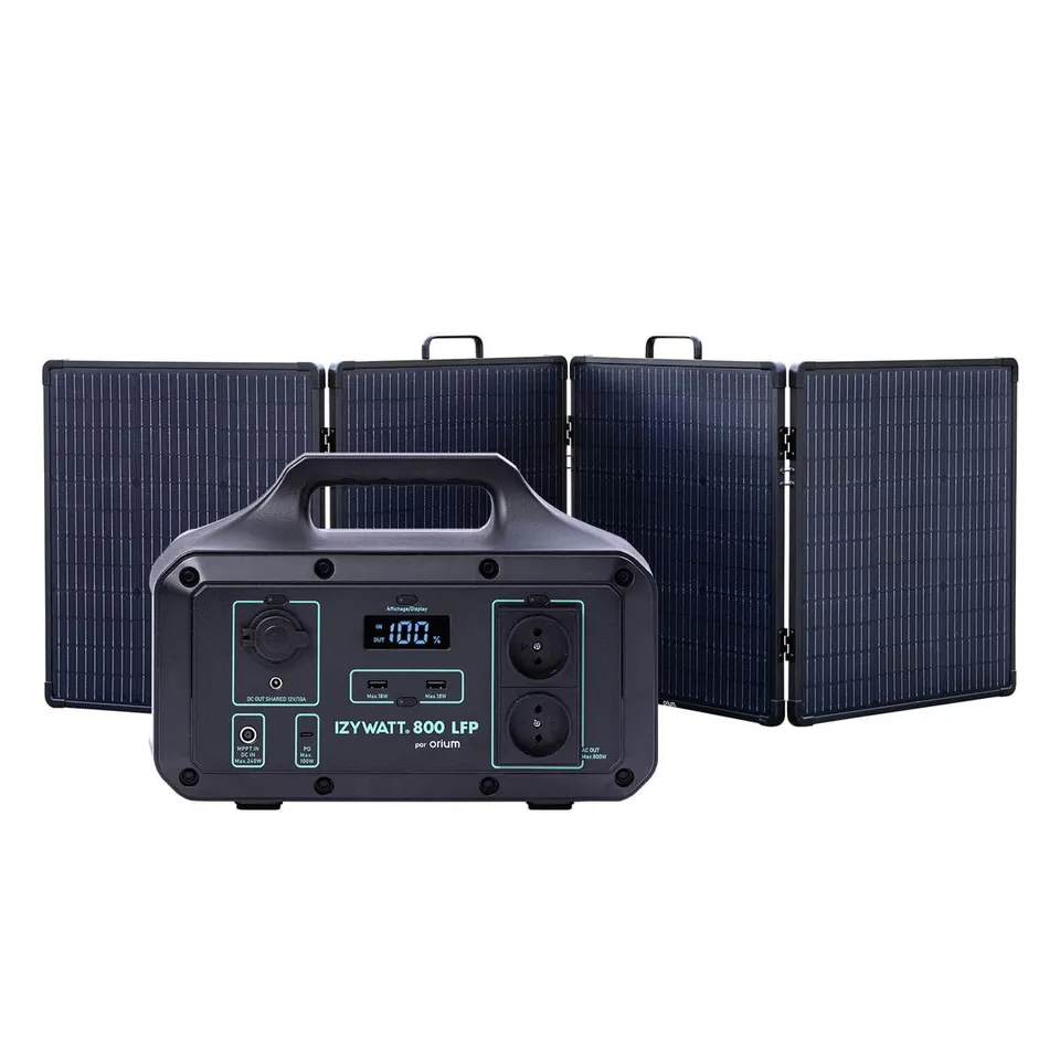 Orium Izywatt 800 station d'énergie portable LFP 518Wh + 200W