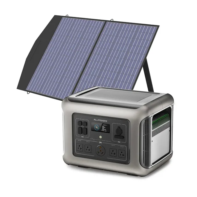 ALLPOWERS R2500 Générateur solaire 2500W 2016Wh 100W