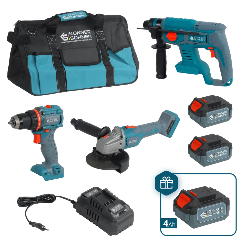 Könner & Söhnen K&S BASIC KS RHAGD 20V SET 3 PLUS kit outils sans fil 20V