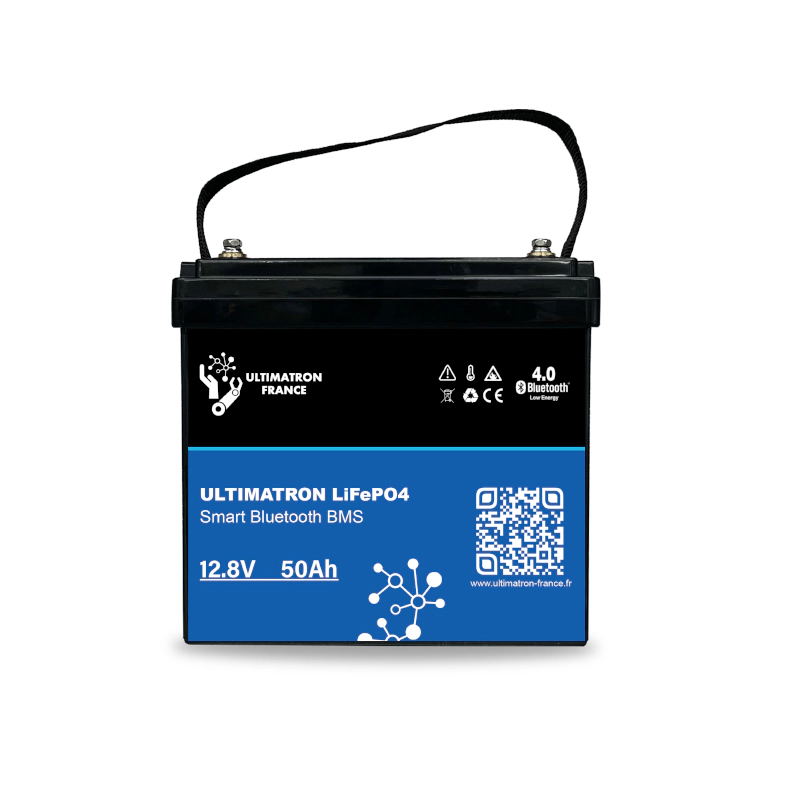 Ultimatron UBL 12.8V 50Ah Batterie Lithium Bluetooth 640Wh