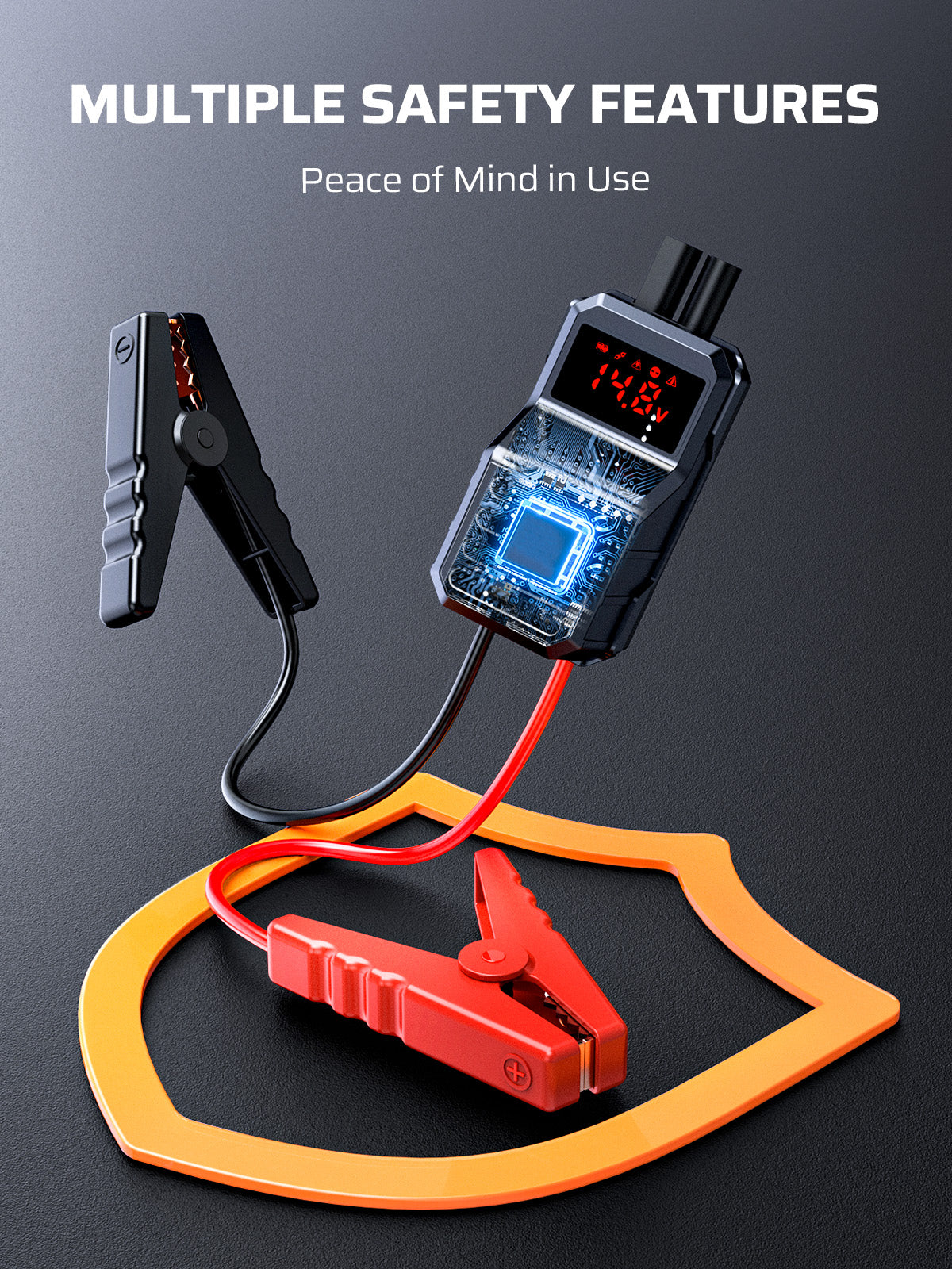 AFERIY GK03 booster batterie 12V 2000A