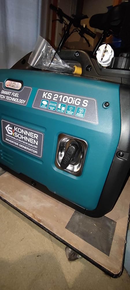 Könner & Söhnen DUAL FUEL KS 2000iG S groupe électrogène gaz 62 dB