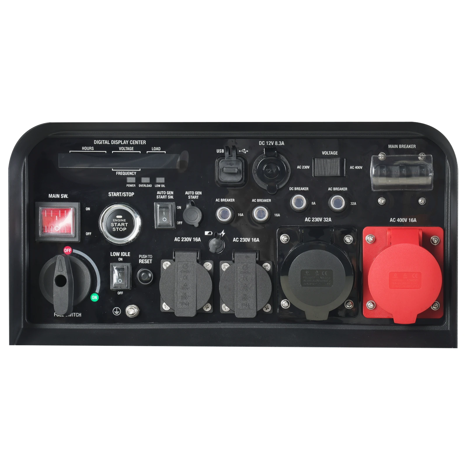 Ultimatron ULT-10500-EU Groupe Électrogène Triphasé 10500W