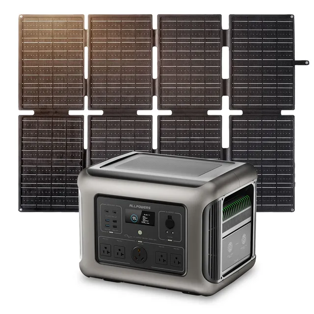 ALLPOWERS Solar Generator R2500 V2 station 1920Wh 2500W + panneau 160W