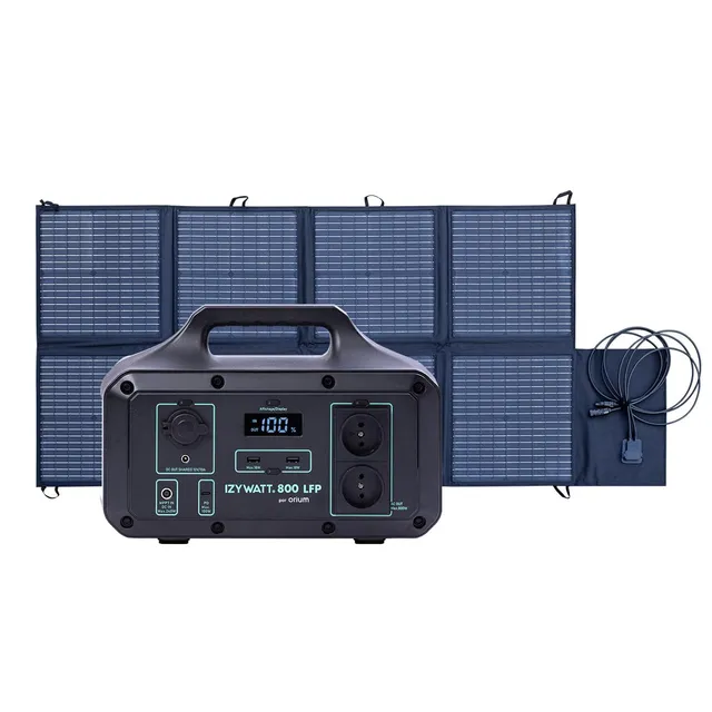 Orium Izywatt 800 station d'énergie portable LFP 518Wh + 160W