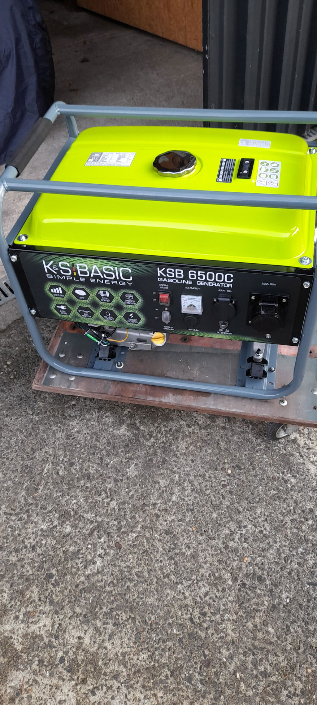 Könner & Söhnen K&S BASIC KSB 6500C Groupe électrogène 5.5kW