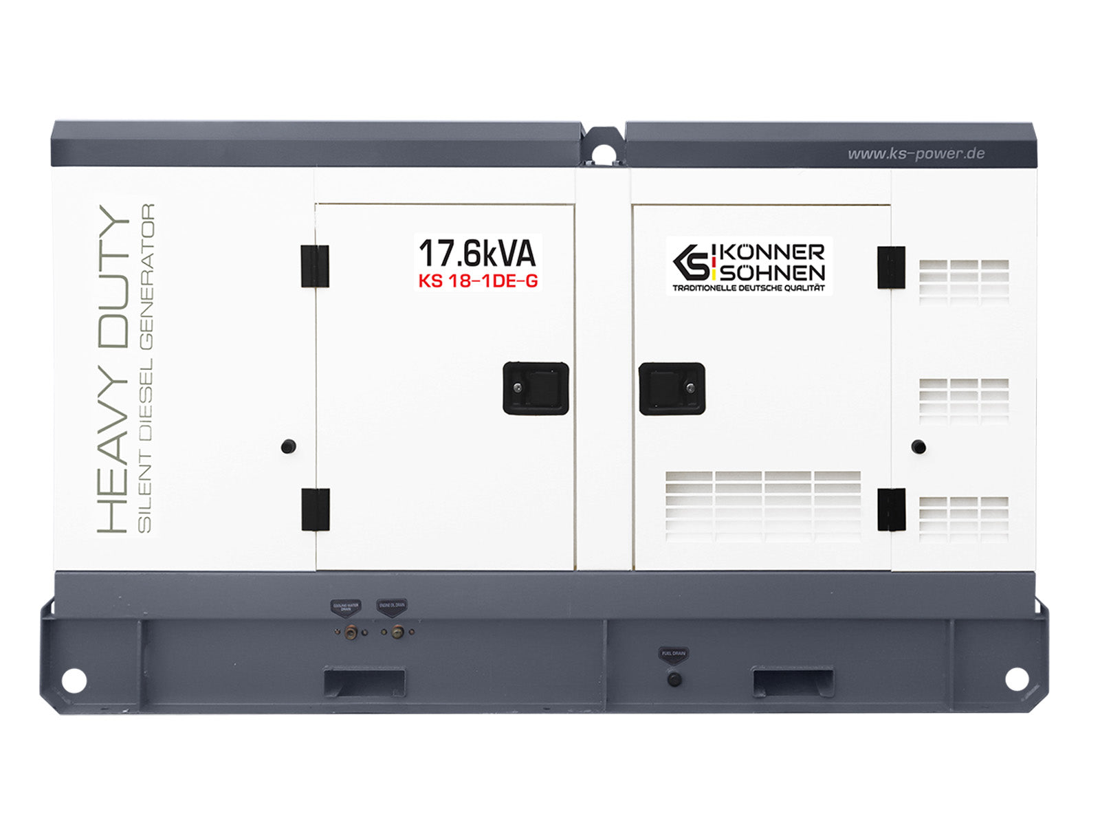 Könner & Söhnen HEAVY DUTY KS 18-1DE-G groupe diesel 230V