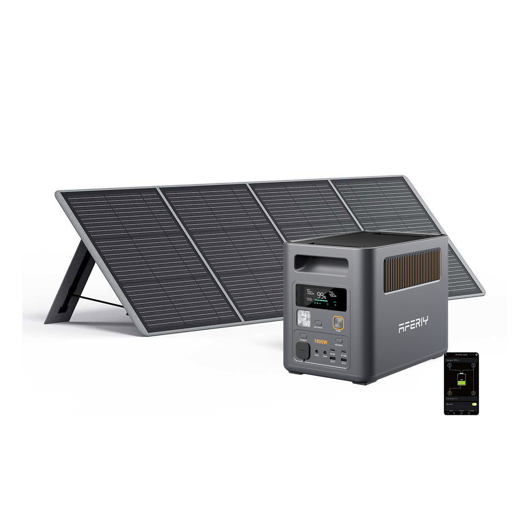 AFERIY Nomad1800 Pro Générateur solaire 1800W + 400W