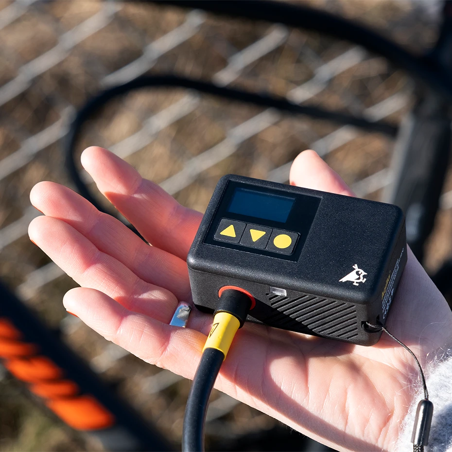 POWERTEC P1 mini pompe électrique vélo 120 PSI USB-C