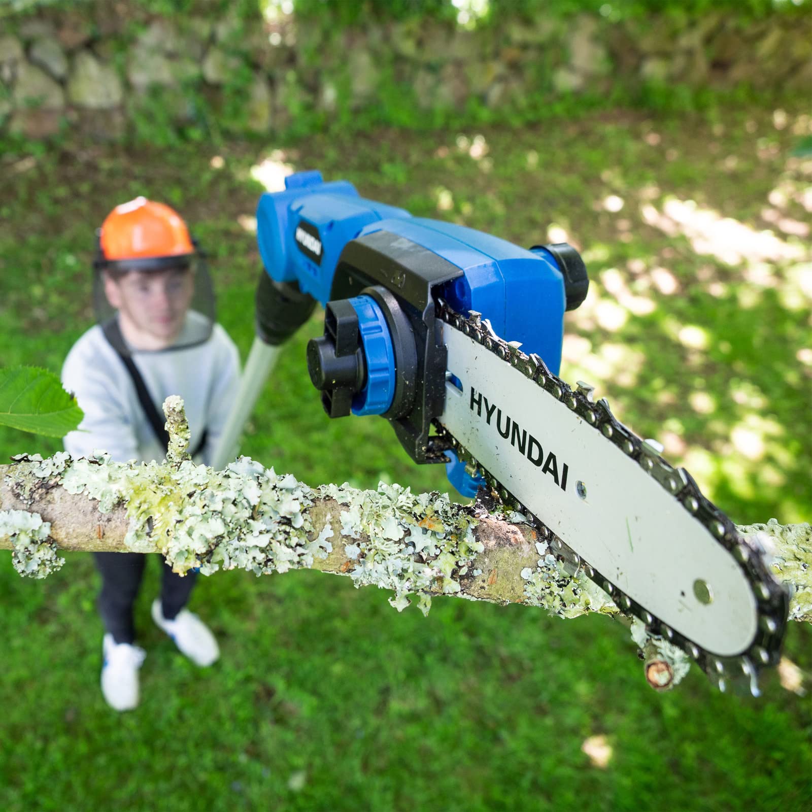Hyundai Garden Tools HY2192 scie perche 20V 20 cm 2,3 m
