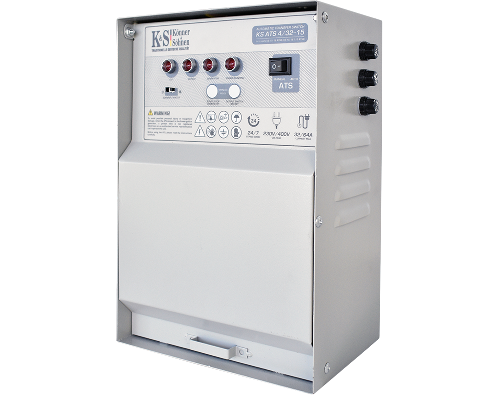 Könner & Söhnen KS 15-1E ATSR groupe essence 230V ATS