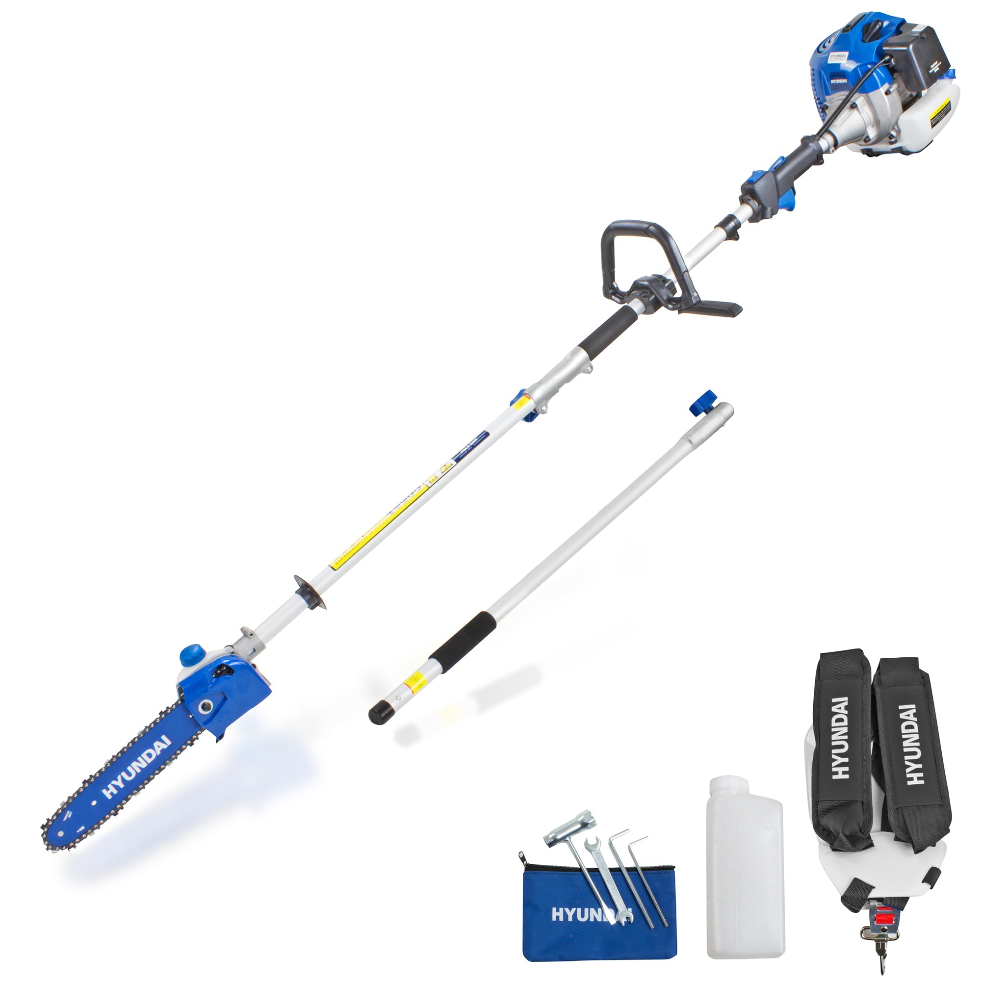 Hyundai Garden Tools HYPS5200X tronçonneuse perche 52 cc 2,7 m