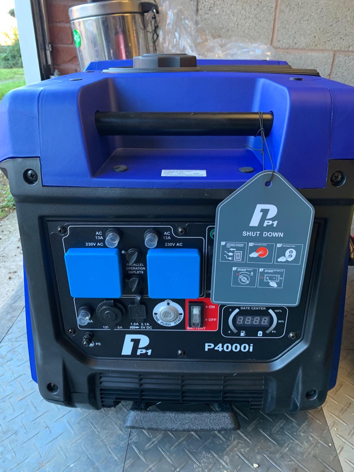 Hyundai P1 Groupe électrogène inverter 3800W essence
